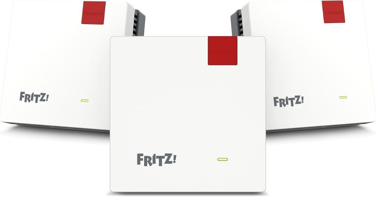 FRITZ!Mesh Set 1600 Lot de 3, Wifi 6 jusqu'a 3 Gbit/s